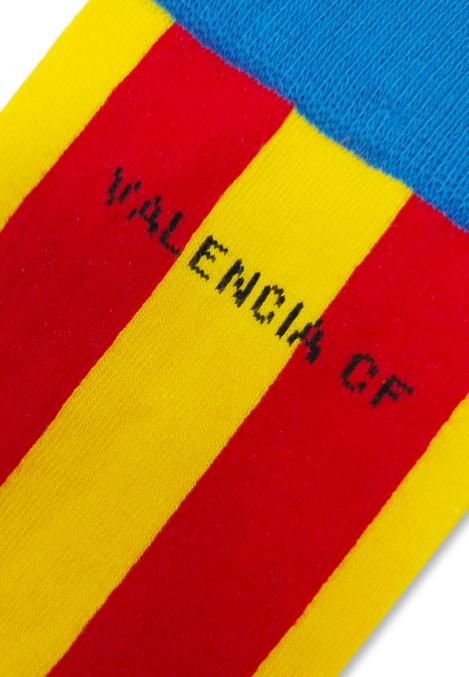 Șosete Bărbătești Organice Fără Cusătură, culoare albastre ,inscripționat „Valencia CF”, Engros